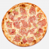 pizza Bianco s kuřecím masem a pórkem